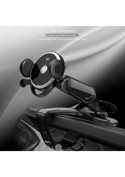 Araba Gösterge Paneli Doğrudan Görünüm Braketi Araç Navigasyon Cep Telefonu Braketi Çok Fonksiyonlu Park Işareti Otomatik Klip (Yurt Dışından) modelleri