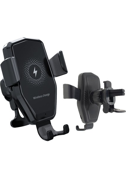 15W Type-C Android Çift Girişli Kablosuz Araç Şarj Cihazı - Siyah Tam Paket Çift Girişli 15W Kablosuz Şarj Cihazı (Tek Parça) (Yurt Dışından) modelleri