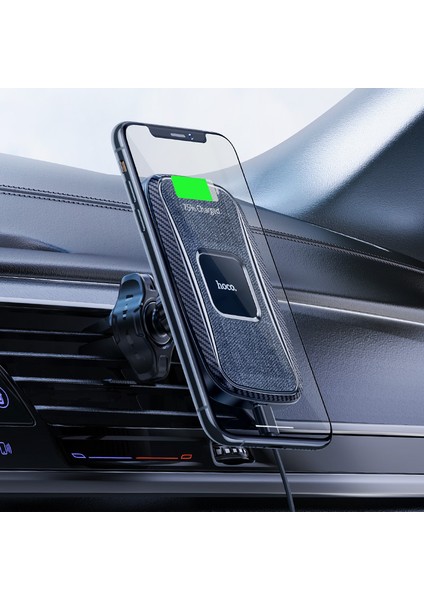 Hoco. CA75 Manyetik Emme Kablosuz Araç Şarjı Braketi Araç Gösterge Paneli Hava Çıkışı Cep Telefonu Şarj Navigasyon Braketi (Yurt Dışından) fiyatları