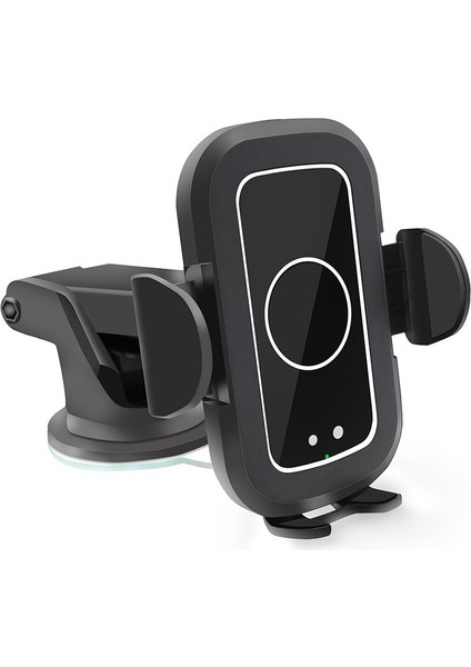 Otomatik Sıkma Araç Bluetooth Kulaklık Telefon Tutacağı Kablosuz Şarj-Siyah Bluetooth Kulaklıklı (Bir Set) (Yurt Dışından) modelleri