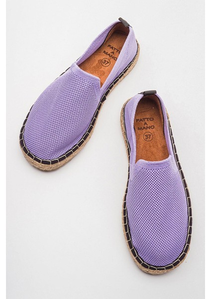 Kadın Zenne Espadril Lila