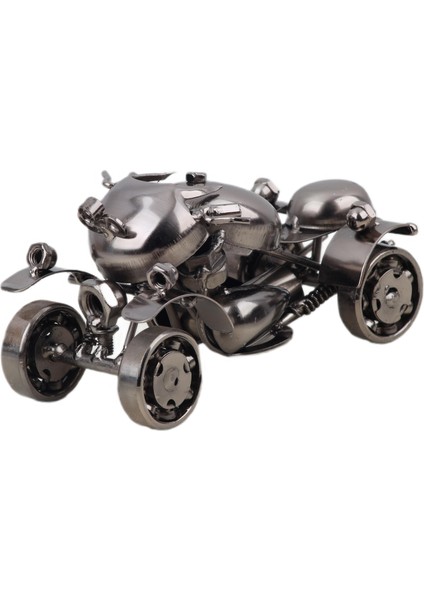 Nostaljik Retro El Yapımı Metal Atv Motosiklet Modeli Dekoratif Biblo Vitrin Süsü Yeni Yıl Hediyesi