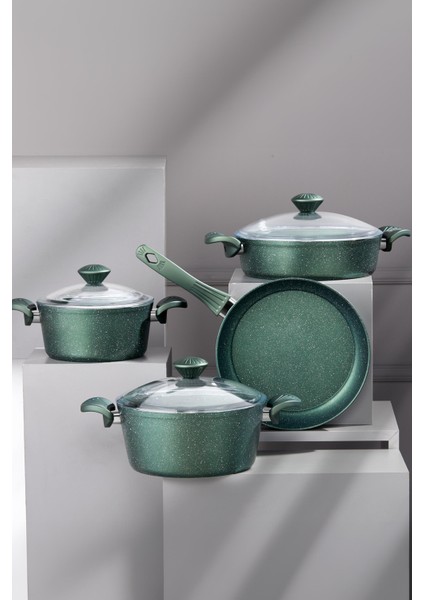 Maxx Cook 7 Parça Tencere Seti Haki