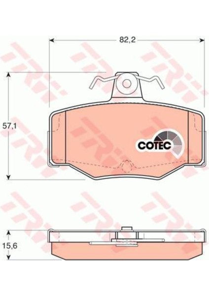 GDB3092 Nissan Primera P11 1996-2002 1.6ı-2.0ı- Arka Balata Marka