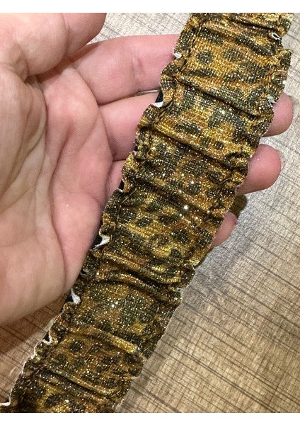 En 4 cm Lastikli Parlak Giyim Elbise Lastiği Dikiş Aksesuarı 1 Metre