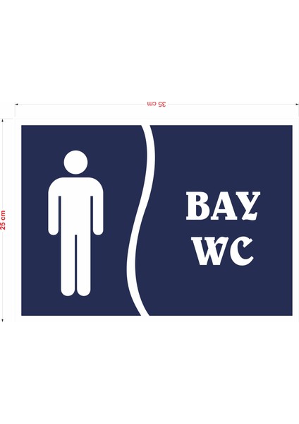 Bay Wc Uyarı Ikaz Tabelası fiyatları