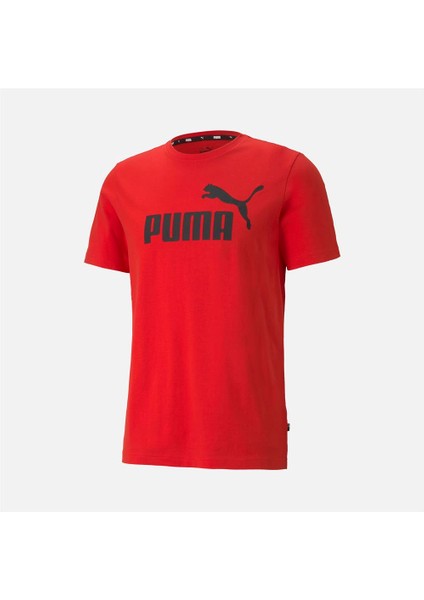 ESS Logo Tee Kırmızı Erkek Kısa Kol T-Shirt