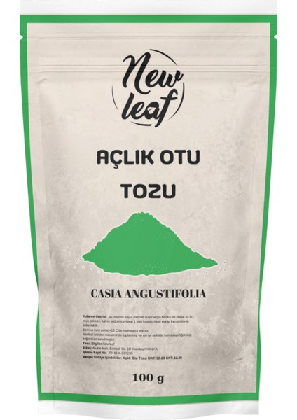 Açlık Otu Tozu 100 gr