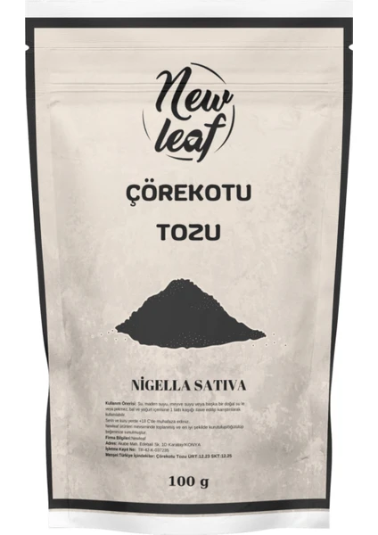 Çörekotu Tozu 100 gr