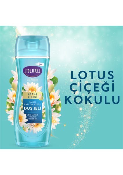 Lüx Perfumes Lotus Çiçeği Duş Jeli 3x450Ml