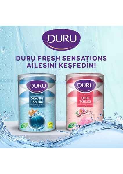 Fresh Sensations Okyanus Tazeliği 16 Adet Güzellik Sabunu 4X400gr