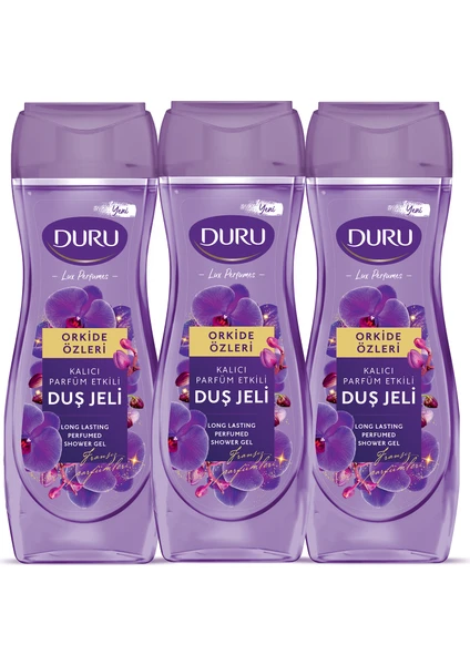 Lüx Perfumes Orkide Duş Jeli 3x450Ml