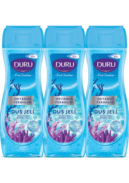 Fresh Sensations Okyanus Ferahlığı Duş Jeli 3x450ml