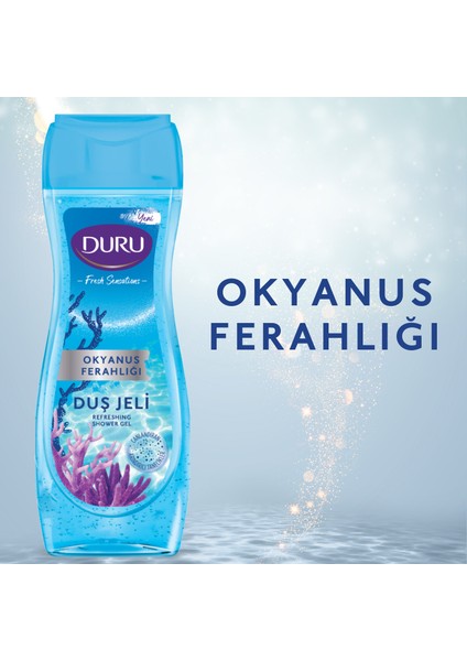 Fresh Sensations Okyanus Ferahlığı Duş Jeli 3x450ml