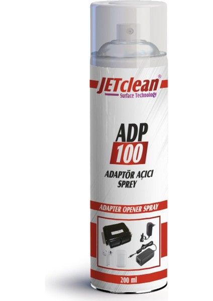 Jetclean ADP-100 200 ml Adaptör Açıcı Sprey