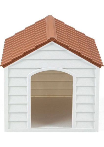 Plastik Plastik Pet Kulübesi Dış Mekan Suya Dayanıklı Bitter Kahve