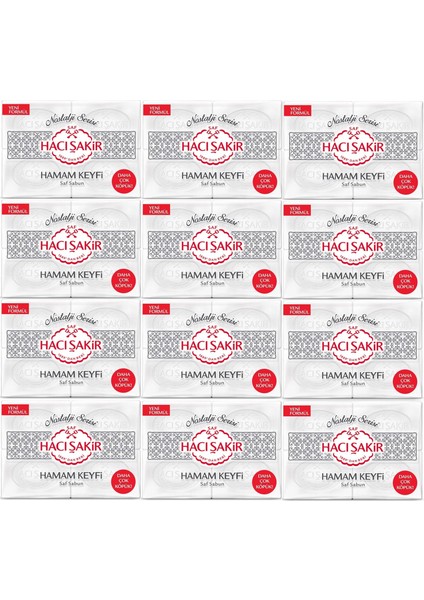 Sabun 800GR Hamam Keyfi (Nostalji Serisi) (12 Li Set)