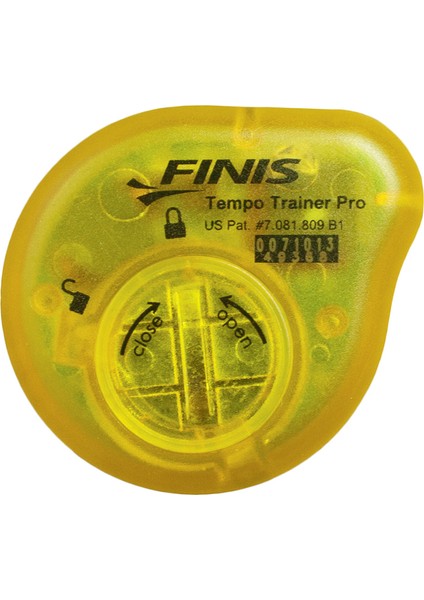 Finis Tempo Trainer Pro, Tempo Sayacı, Sarı-Şeffaf