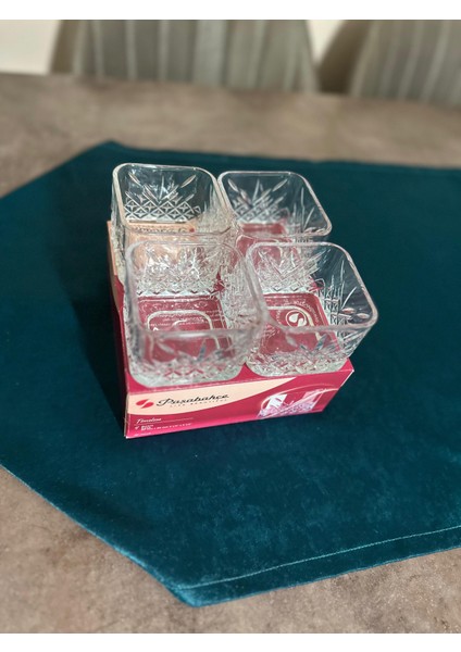4 Adet Kare Timeless Çerezlik, Sosluk, Kase Seti