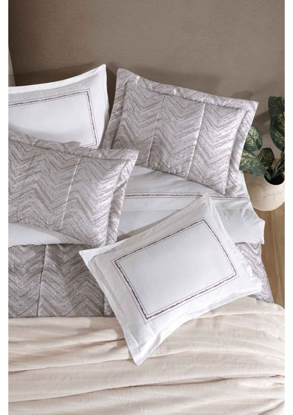 Elart çeyiz Paketi 10 Parça (Yatak Örtüsü+Nevresim Takımı+Battaniye) Ambiyans Ekru fiyatları