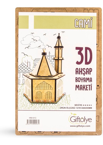 Ahşap Cami Maketi