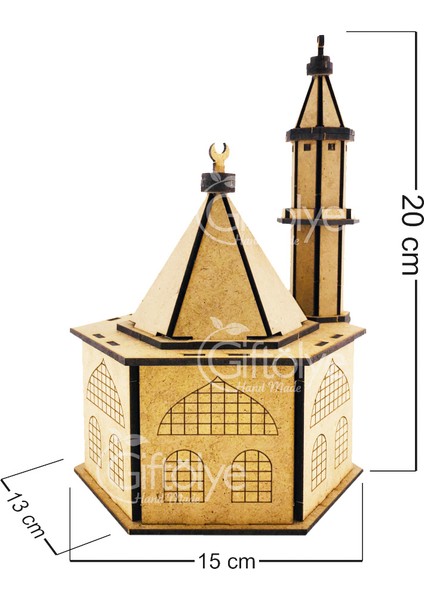 Ahşap Cami Maketi modelleri