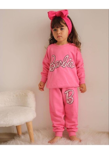 Lolipop Kids Store Barbie Nakışlı Takım