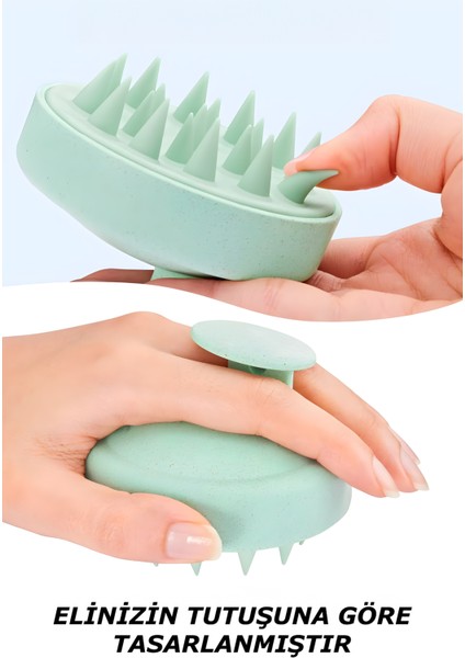 Professional Duş Tarağı Yumuşak Silikon Saç Yıkama&saç Derisi Masaj Tarağı fırsatları