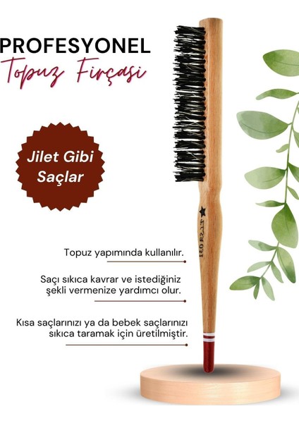 Professional 0.31T 2x Topuz Fırçası