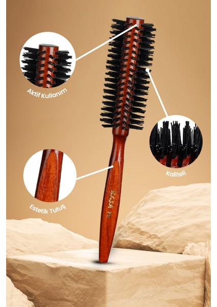 Professional 75 Maun Saç Fırçası