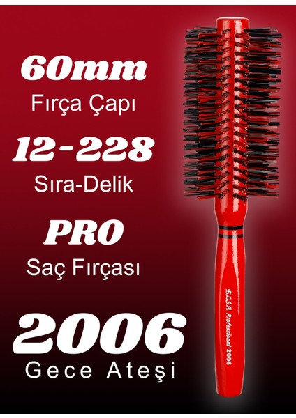 Professional 2006 Kırmızı Saç Fırçası modelleri