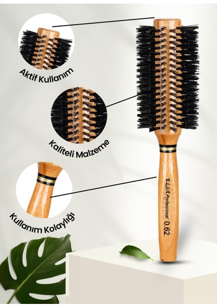 Professional 0.62 Natürel Saç Fırçası fiyatları