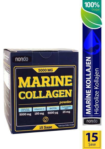 Marine Kolajen Collagen 15 Saşe