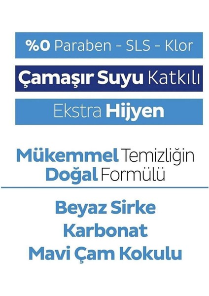 Yüzey Temizlik Beyaz Sabun, Çamaşır Sulu, Arap Sabunlu 3X100