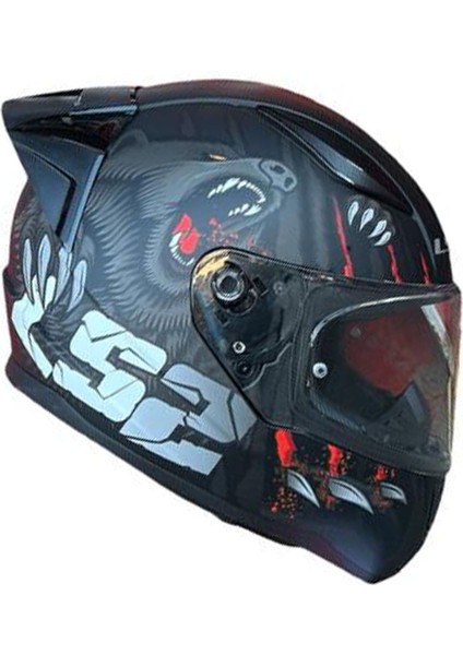 Rapıd 2 Clawn Mat Siyah-Gri-Kırmızı Kask modelleri