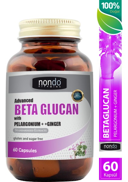 Advanced Beta Glucan 60 Kapsül