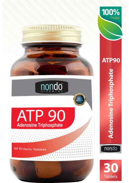 Atp 90 (Adonosine Tirphosphate) 30 Enterik Tablet