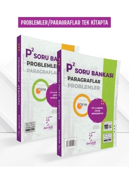 TYT P² Problemler - Paragraf Soru Bankası 2 Kitap