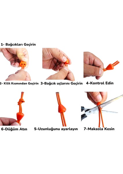Akıllı Bağcık Ayakkabı Bağcığı, Bağlanmayan Akıllı Pratik Bağcık, Bot, Çocuk, Sporconverse Nike Bağcık 2 Çift