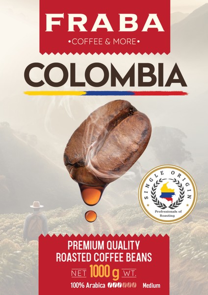 Fraba Colombia Single Origin Espresso Çekirdek Kahve 1 kg modelleri