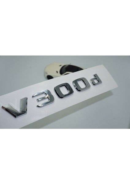 V 300D Bagaj Krom Abs 3m 3D Yazı Logo Benz Ile Uyumlu fiyatları