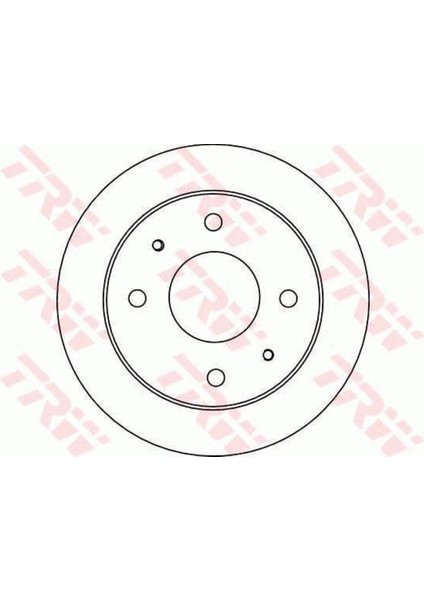 DF4132 Fren Diski Ön Atos 98- Düz 230MM