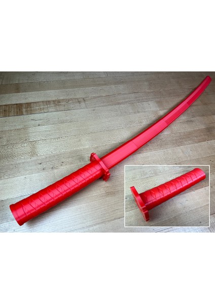 Açılıp Kapanabilen 3D Baskılı Oyuncak Katana