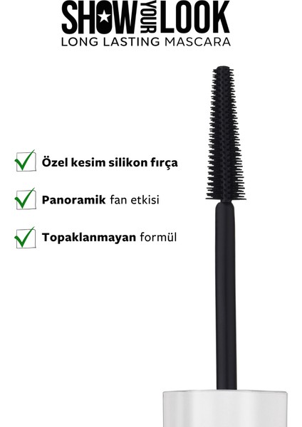 Show Your Look 24H Long Lastıng Volume Mascara -2024 New Year Concept