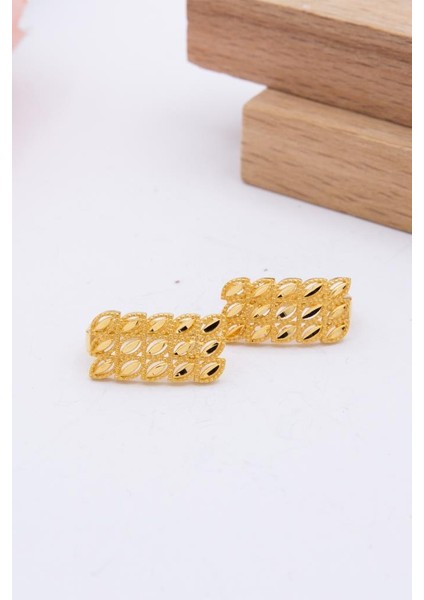 22 Ayar Altın Küpe J Klips Kadın Küpe LKKP1202