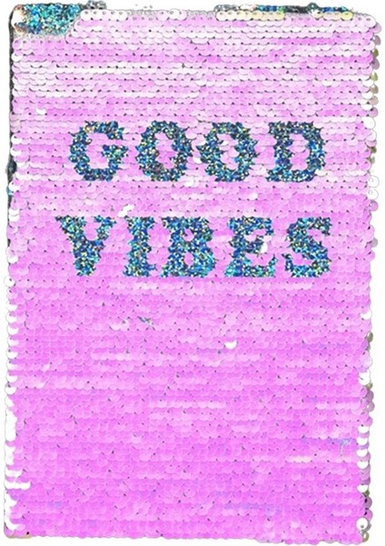 A5 Pullu Good Vibes Defter