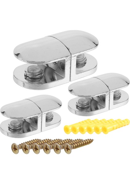 6 Adet Ayarlanabilir Cam Kelepçeleri 6 mm Cam Braketi Çinko Alaşımlı Cam Raflar Tutucu Cam Klip Banyo Mutfak Için (Yurt Dışından) modelleri