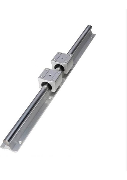 Lineer Raylar ve Rulmanlar, 1 Adet Lineer Kılavuz Rayı 500MM +2 Adet Lineer Rulman 12MM Slayt Blokları SBR12UU (Yurt Dışından)