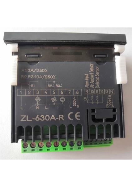 2x ZL-630A-R, RS485 Sıcaklık Kontrol Cihazı, Dijital Soğuk Depo Sıcaklık Kontrol Cihazı, Termostat, Modbus'lu (Yurt Dışından) modelleri