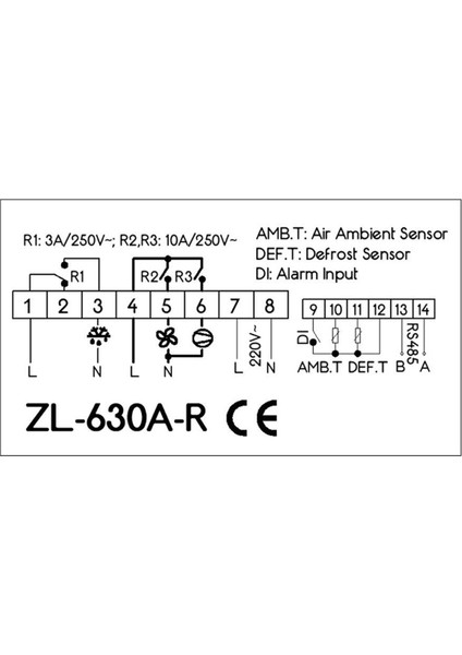 2x ZL-630A-R, RS485 Sıcaklık Kontrol Cihazı, Dijital Soğuk Depo Sıcaklık Kontrol Cihazı, Termostat, Modbus'lu (Yurt Dışından) indirimleri